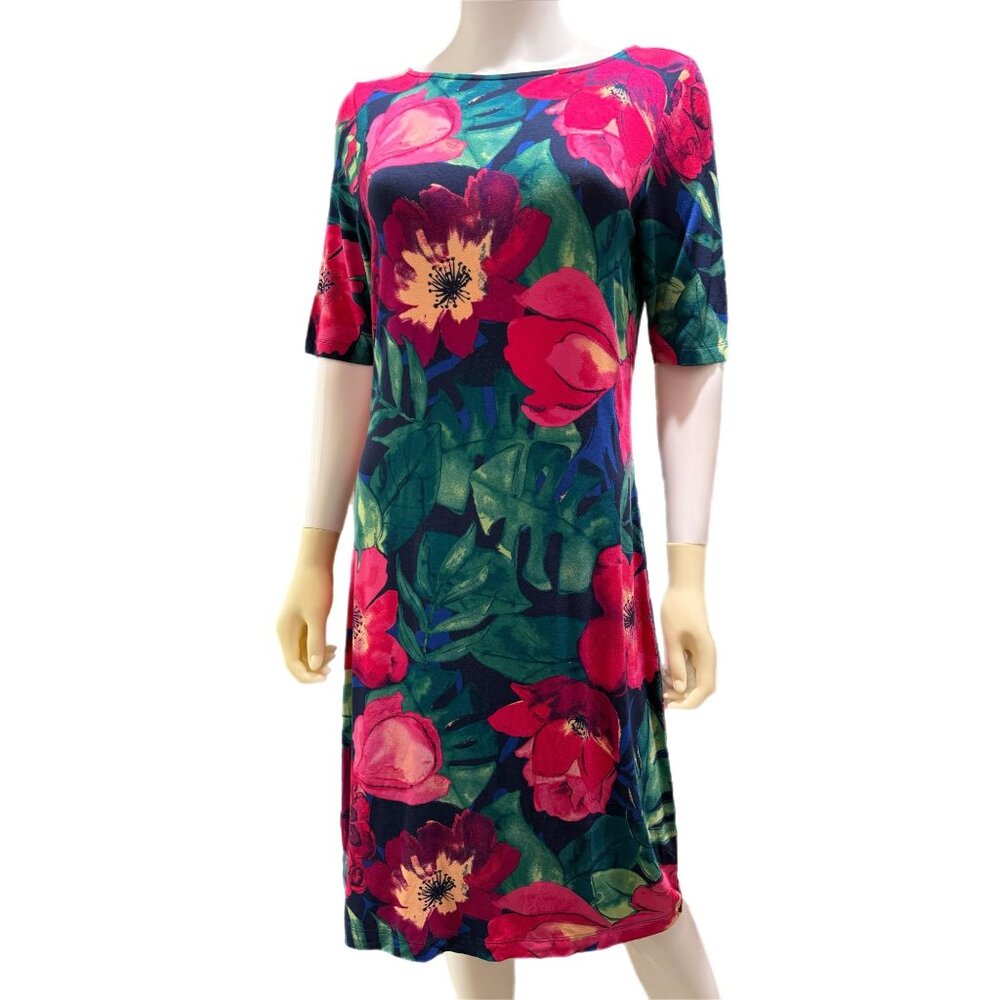 Tommy Bahama Women’s Medium Hawaiian Floral Print Dress